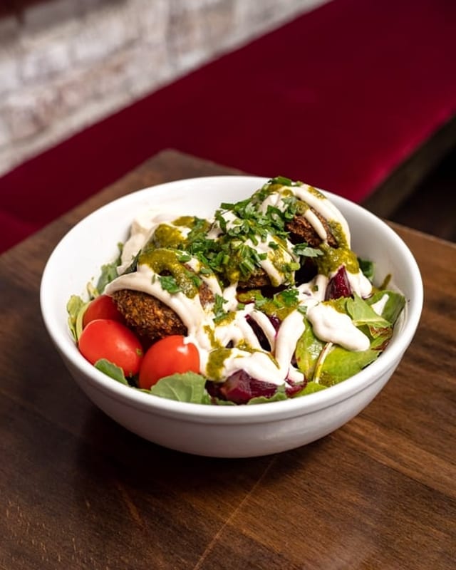 Kale and Falafel Bowl.